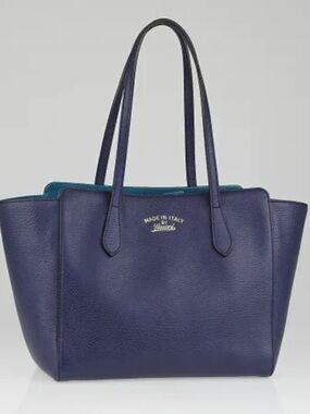 Gucci Swing leather tote bag